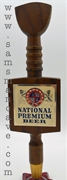 National Premium Beer Tap Handle