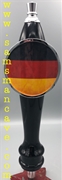 German Flag Tap Handle