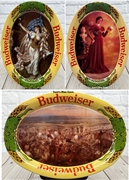 Budweiser Tip Trays Set of Three