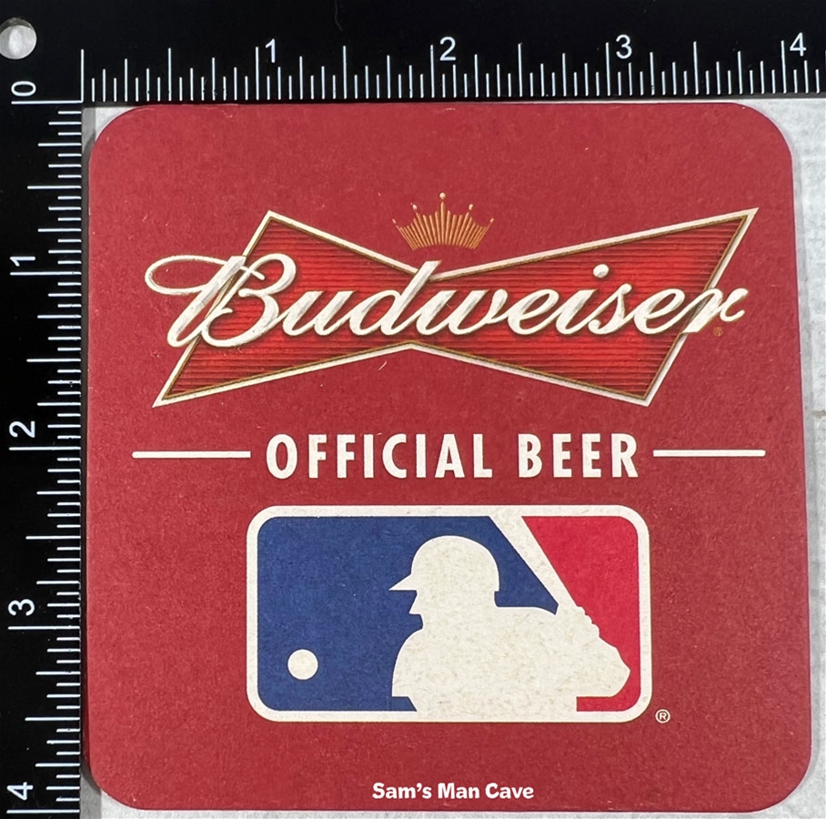 Budweiser MLB Official Beer Coaster