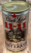 Black Label 11-11 Malt Liquor Beer Can