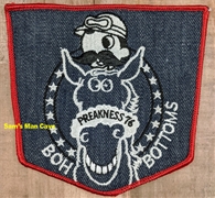 National Bohemian Preakness '76 Beer Patch Boh Bottoms