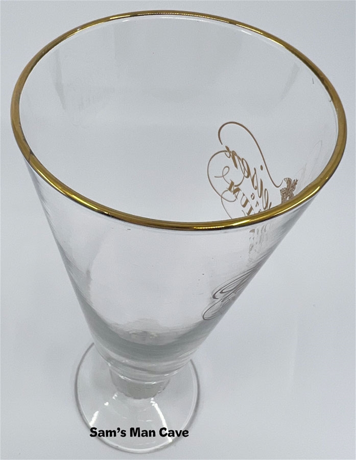 Michelob Lager Footed Pilsner Beer Glass