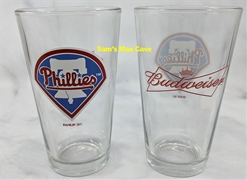 Budweiser Philadelphia Phillies Pint Set
