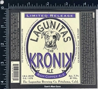 Lagunitas Kronik Ale Label