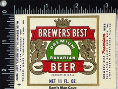 Brewers Best Premium Bavarian Beer Label