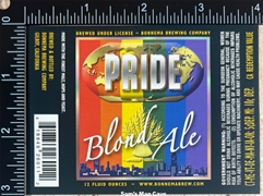 Pride Blond Ale Beer Label