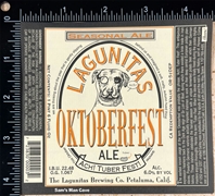 Lagunitas Oktoberfest Ale Beer Label