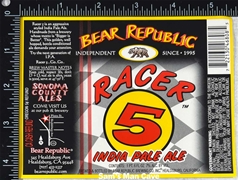 Bear Republic Racer 5 IPA Label