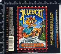 Lost Coast Alleycat Amber Ale Label