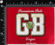 Grace Brothers GB Lager IRTP Label