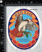 Mendocino Red Tail Ale Label