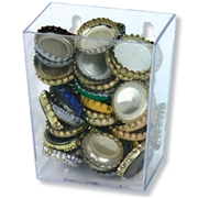 Clear Bottle Cap Catcher