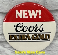 Coors Extra Gold NEW Pinback