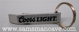 Coors Light Bottle Opener Keychain