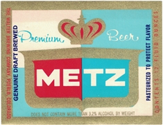 Metz Beer Label