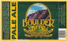 Boulder Beer Pale Ale Label