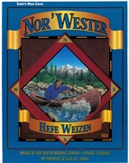 Nor'Wester Hefe Weizen Beer Label