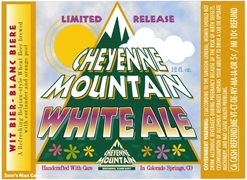Cheyenne Mountain White Ale Label