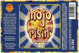Boulder Beer Mojo Risin' Double IPA Label