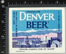 Denver Premium Beer Label