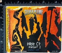 Silver Plume Hose Co. Number 1 Amber Ale Label