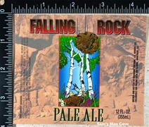 Falling Rock Pale Ale Label