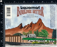 Liquormart Boulder Bitter Beer Label