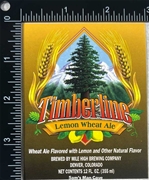 Timberline Lemon Wheat Ale Label