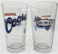 Coors Reel One In Pint Glass