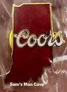 Coors Indiana Pin