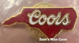 Coors North Carolina Pin