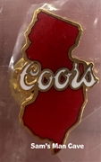 Coors New Jersey Pin