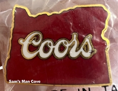 Coors Oregon Pin