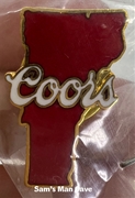 Coors Vermont Pin