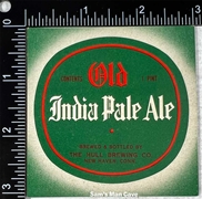 Old India Pale Ale Beer Label