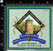 Rockford Brewing Rockford IPA Label