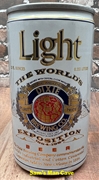 Dixie Light World Exposition Beer Can