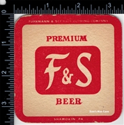 F&S Premium Beer Coaster