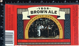 Ybor Brown Ale Beer Label