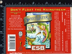 Sweetwater ESB Beer Label