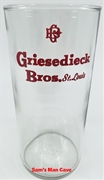 Griesedieck Bros. Beer Glass