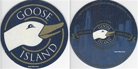 Goose Island Beer Coaster