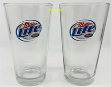 Miller Lite Pint Glass Set