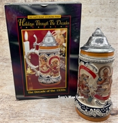 Holiday Through The Decades 1930's Beer Stein