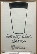 Guinness Temporary Colour Blindness Beer Poster