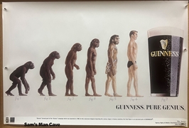 Guinness Darwin Beer Poster