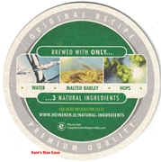 Heineken Natural Ingredients Beer Coaster