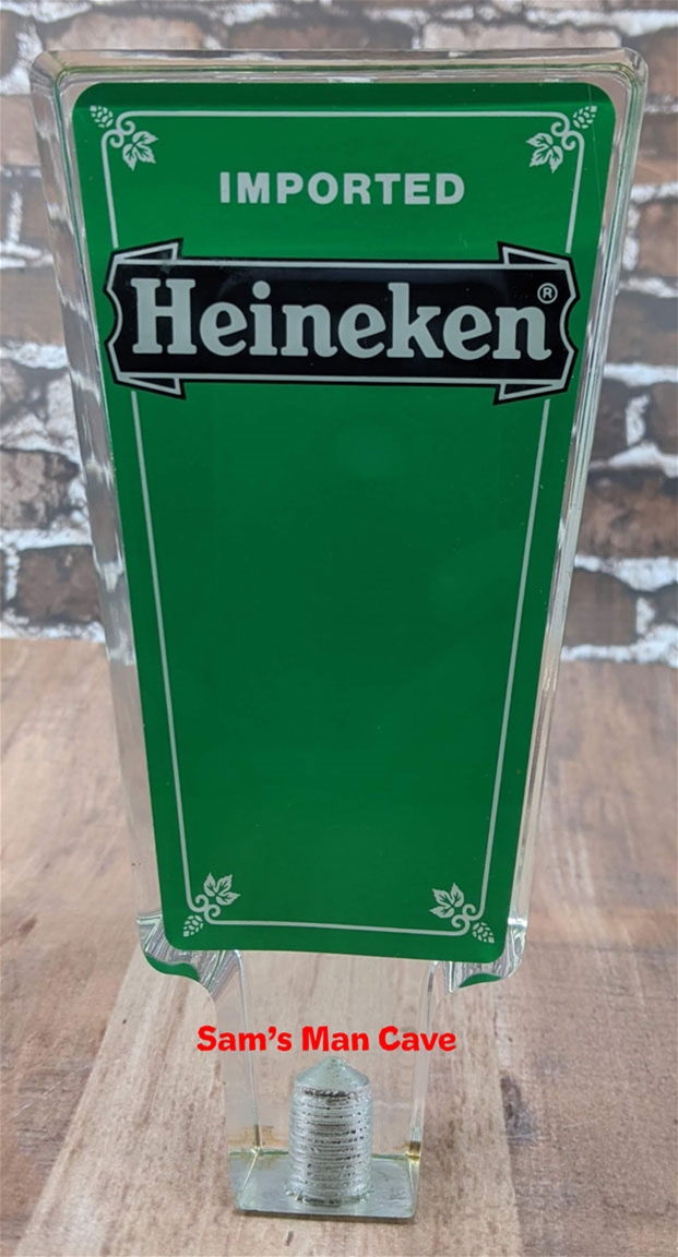Heineken Imported Beer Tap Handle