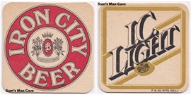 Iron City IC Light Beer Coaster